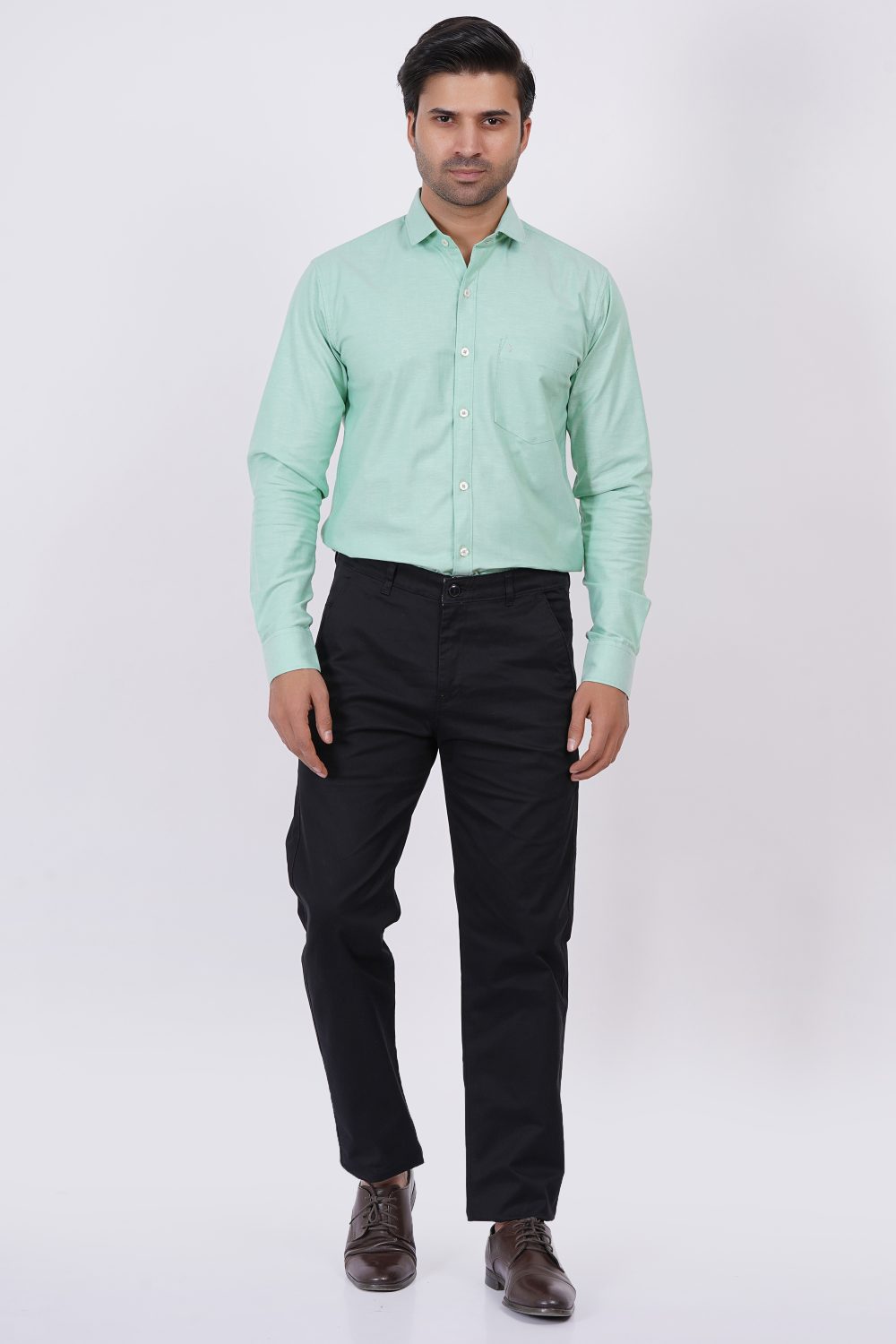 Mint Green | TTASCOTT Printed Shirt