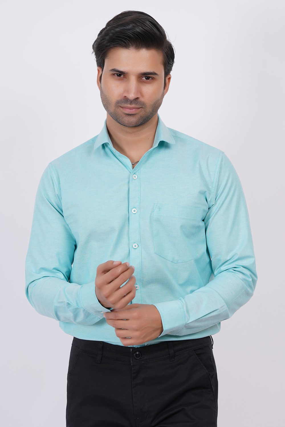 light Blue | TTASCOTT Plain Shirts | TC 1185 - 2