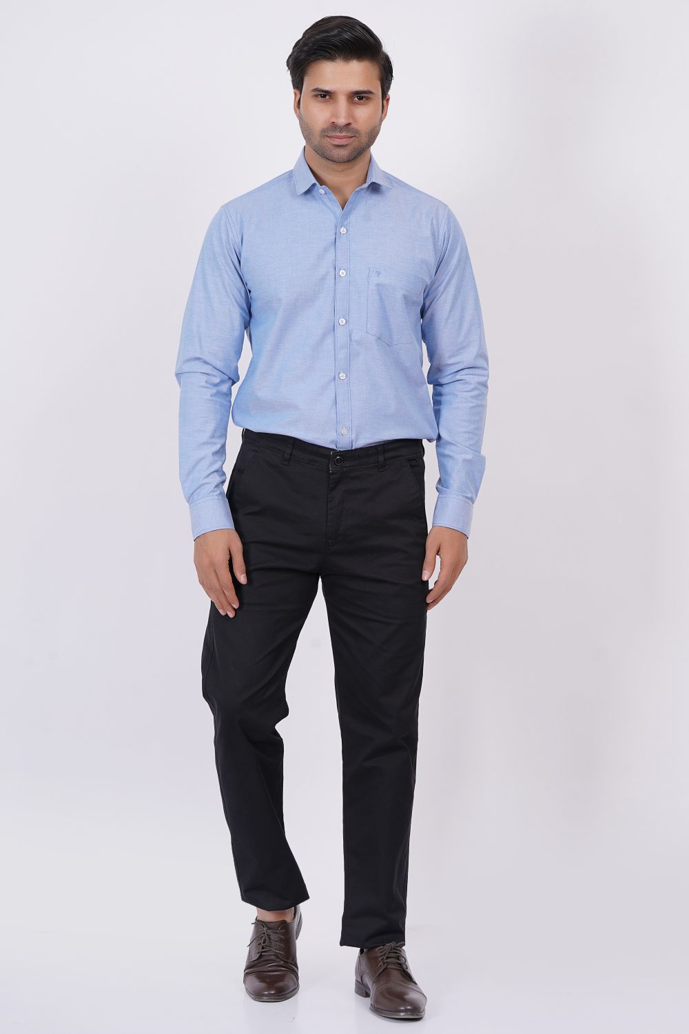 Blue | TTASCOTT Plain Shirt