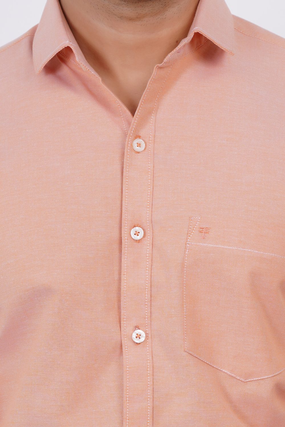 Light Orange | TTASCOTT Plain Shirt