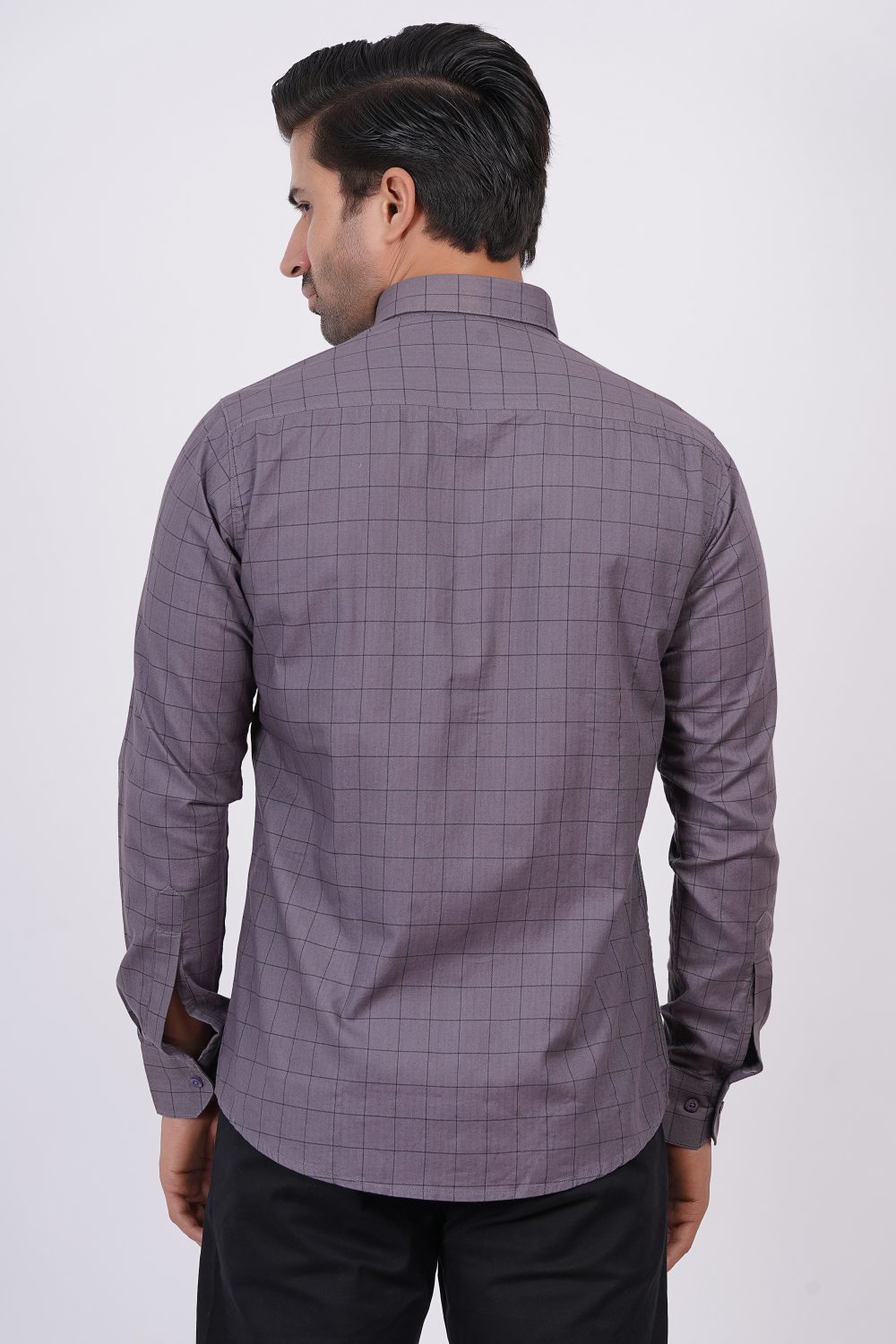 Grey | TTASCOTT Check Shirt