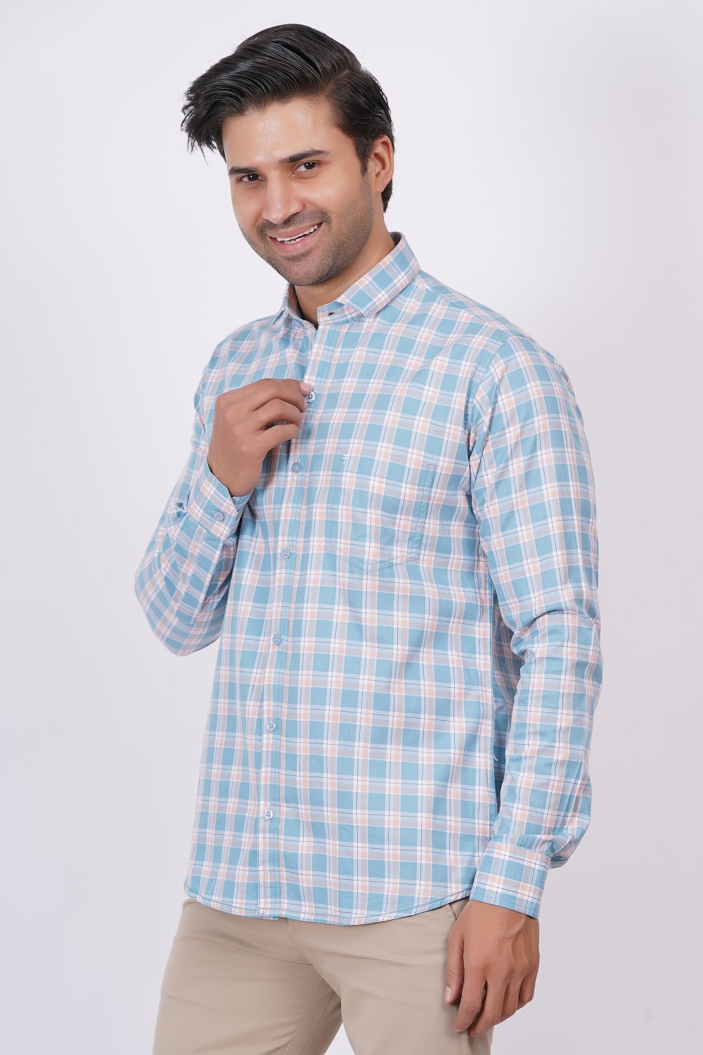 Sky Blue | TTASCOTT Plain Shirt