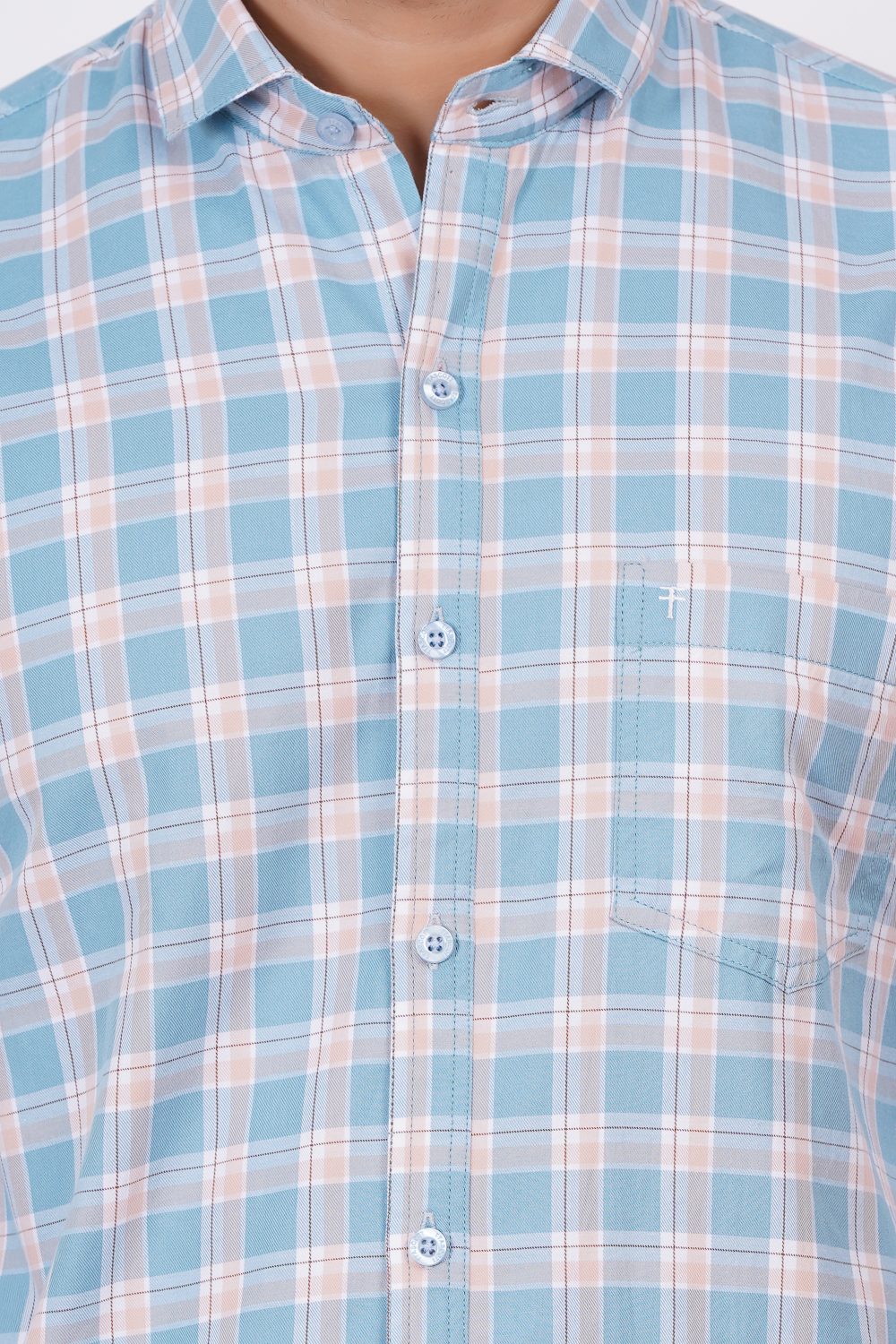 Sky Blue | TTASCOTT Plain Shirt