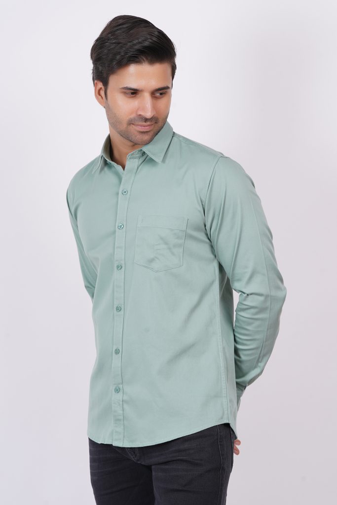 Light Green | TTASCOTT Plain Shirt