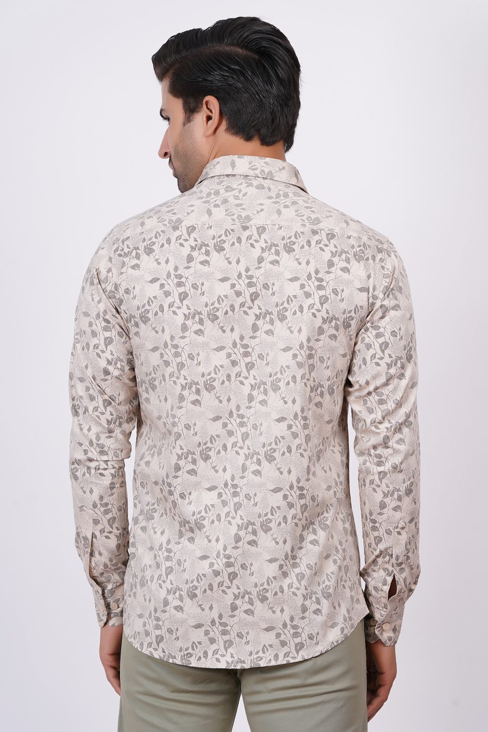 Cream | TTASCOTT Printed Shirt