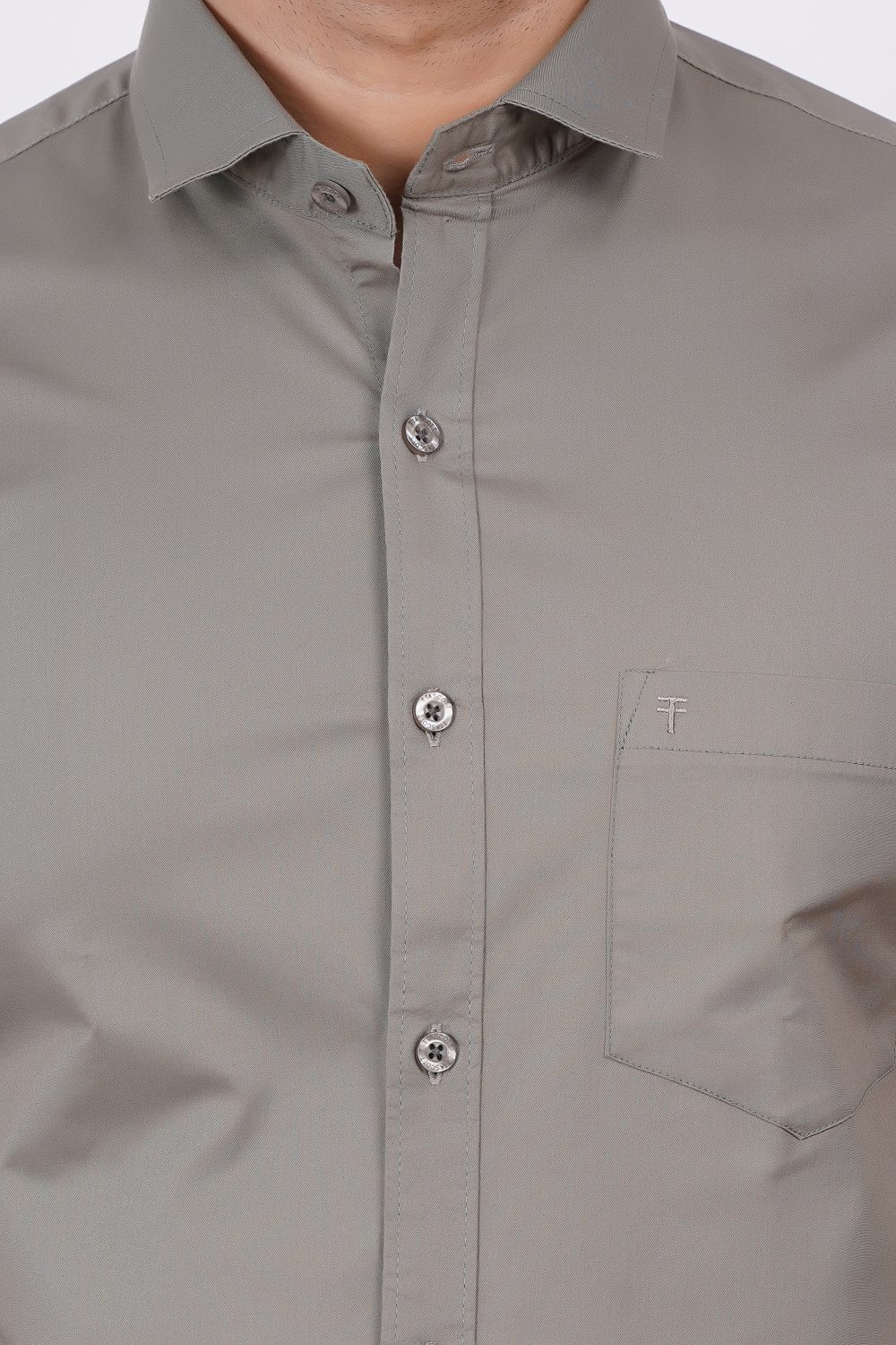 Grey | TTASCOTT Plain Shirt