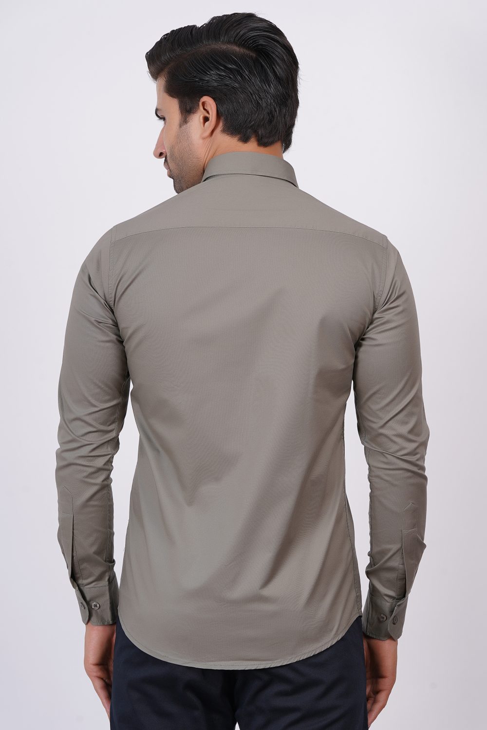 Grey | TTASCOTT Plain Shirt