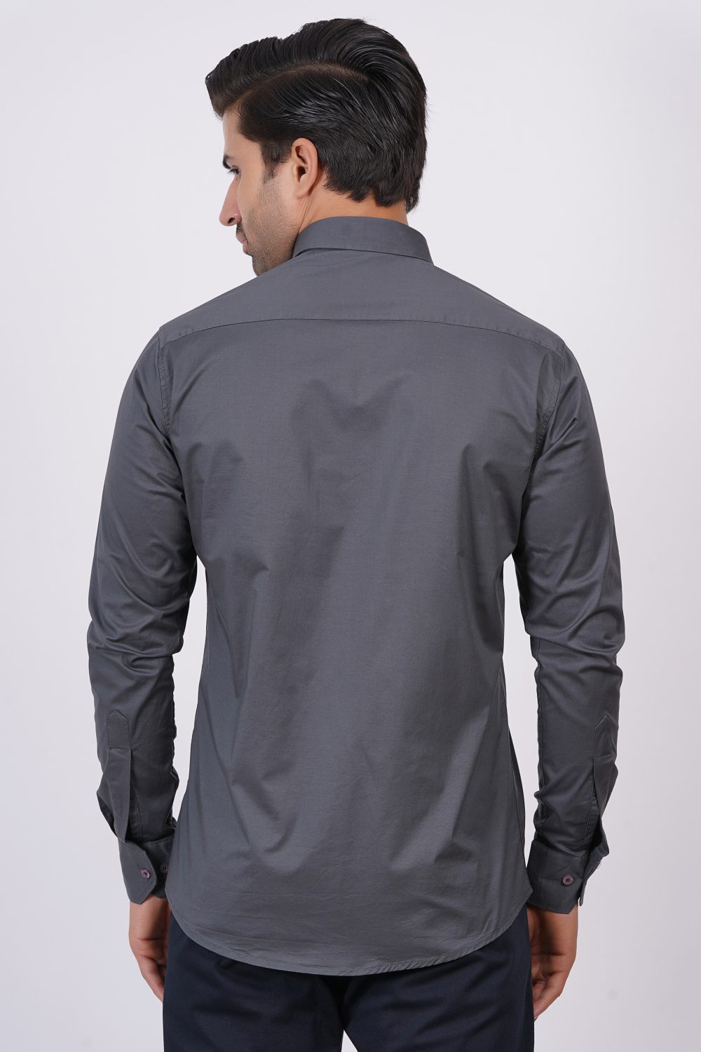 Dark Grey | TTASCOTT Plain Shirt