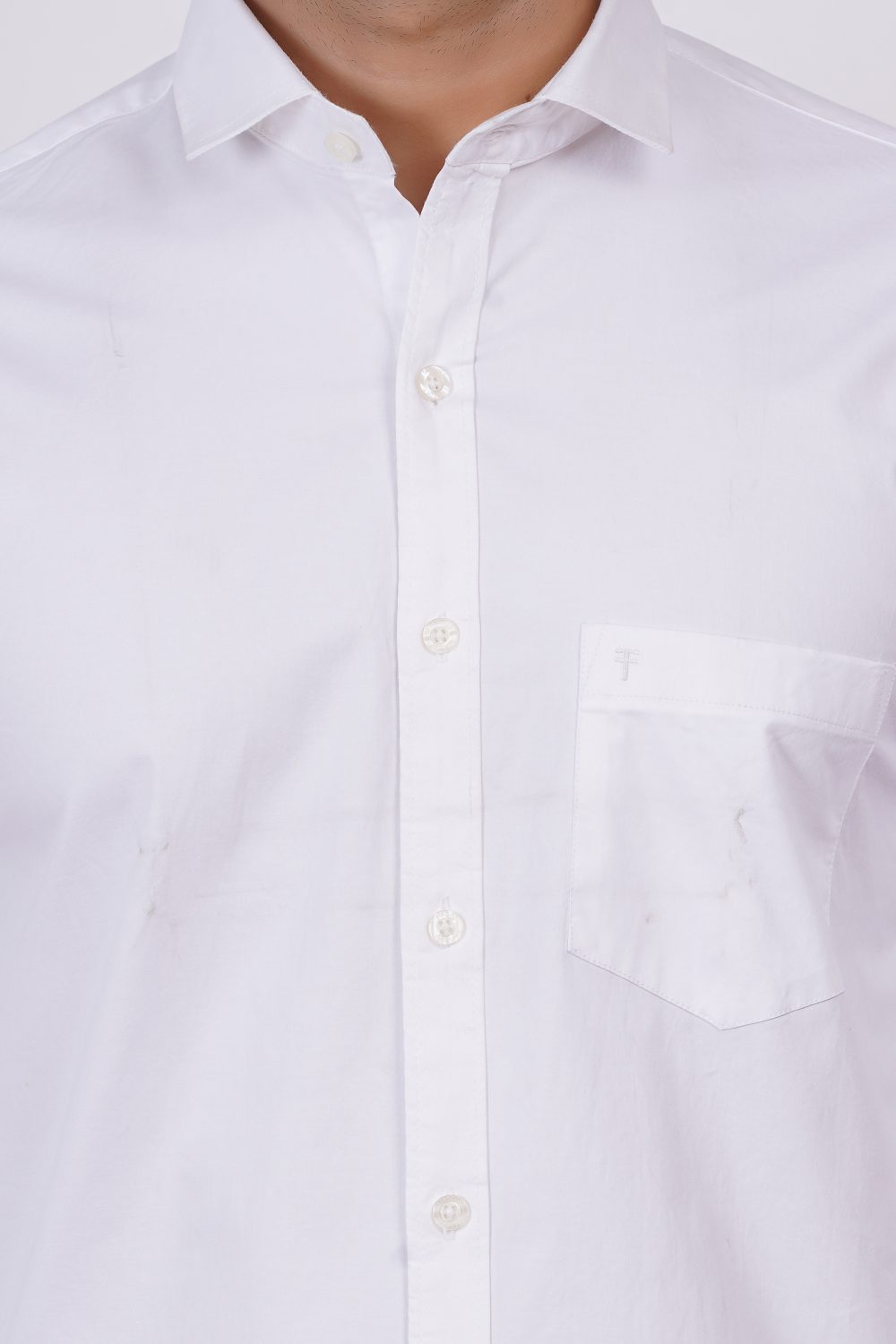 General Motors White | TTASCOTT Plain Shirt