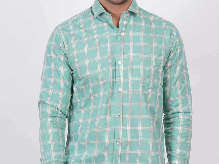 Light Green | TTASCOTT Check Shirt | TC 1170 - 1