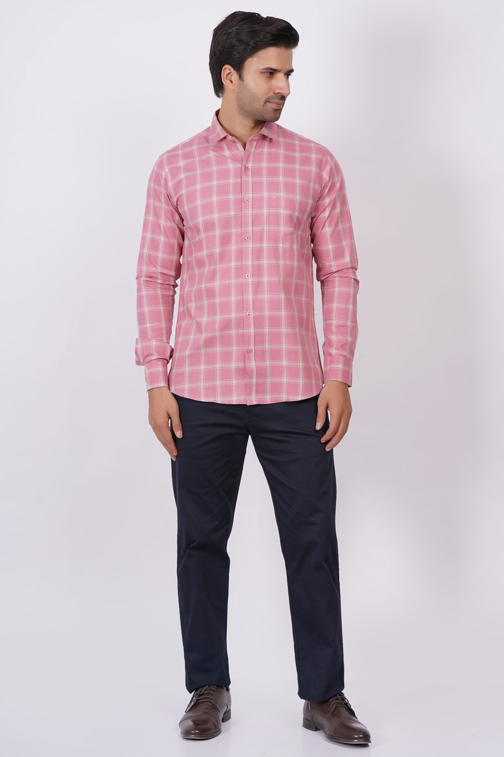 Pink | TTASCOTT Check Shirt