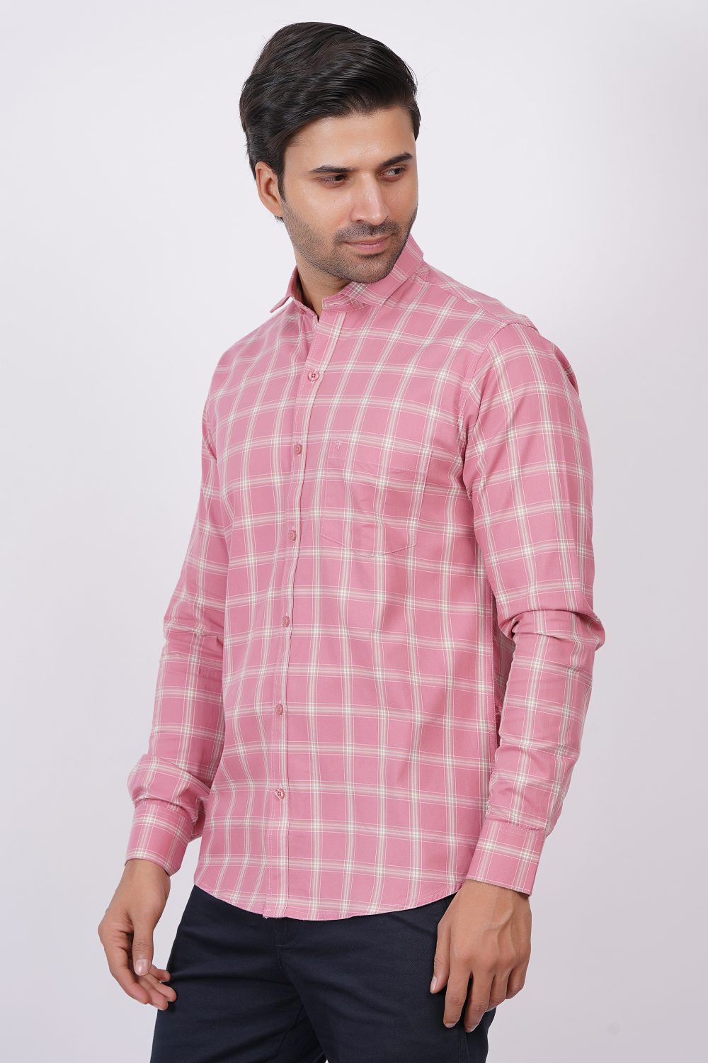 Pink | TTASCOTT Check Shirt