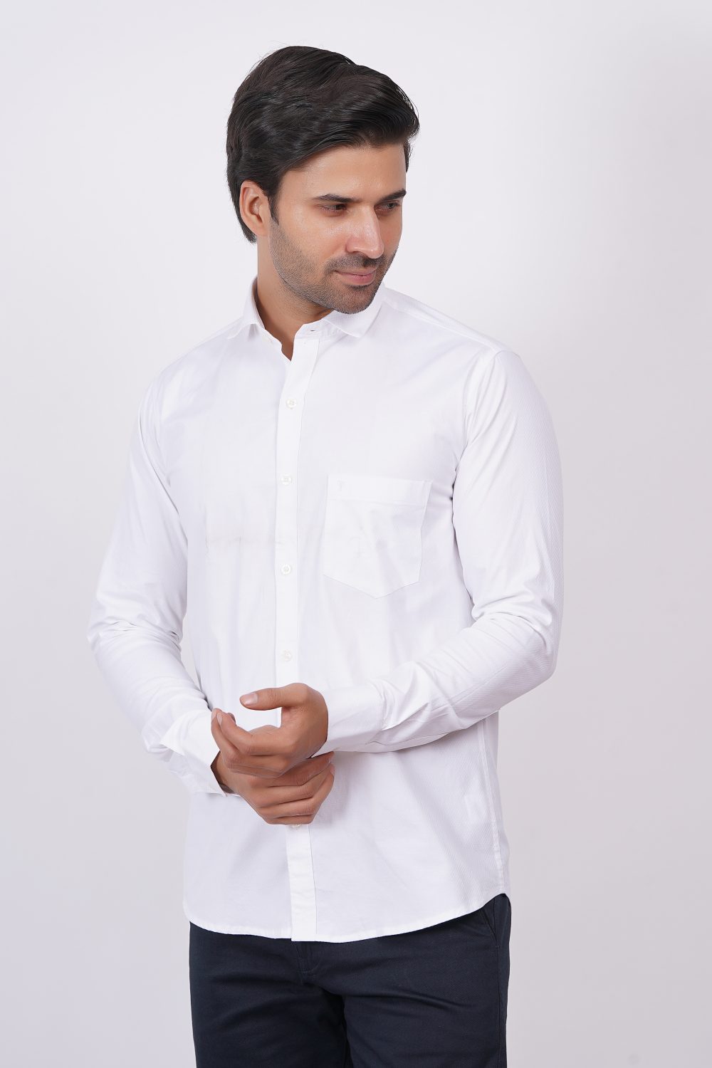 White | TTASCOTT Plain | TTASCOTT Printed Shirts |
