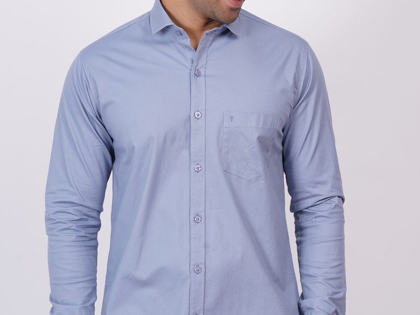 Clark+Kensington Silver Rose | TTASCOTT Plain Shirt | TC 1172 - 2