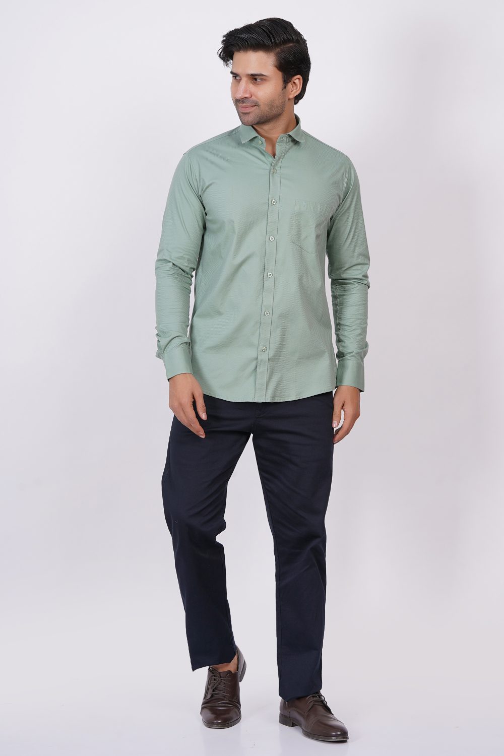 Matcha Green | TTASCOTT Plain Shirt