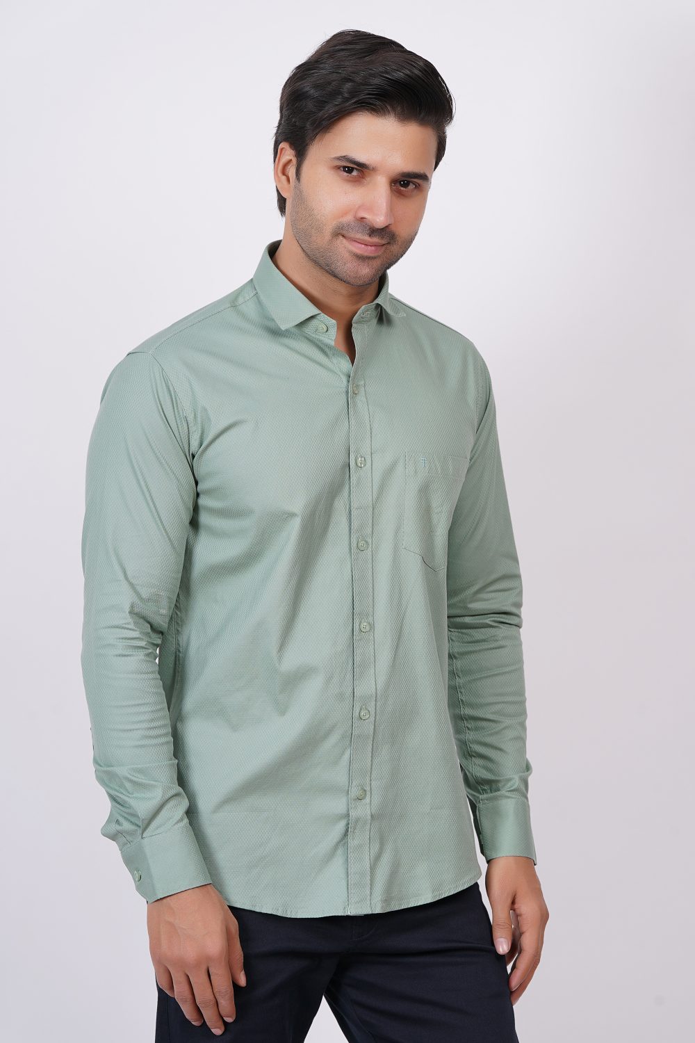 Matcha Green | TTASCOTT Plain Shirt