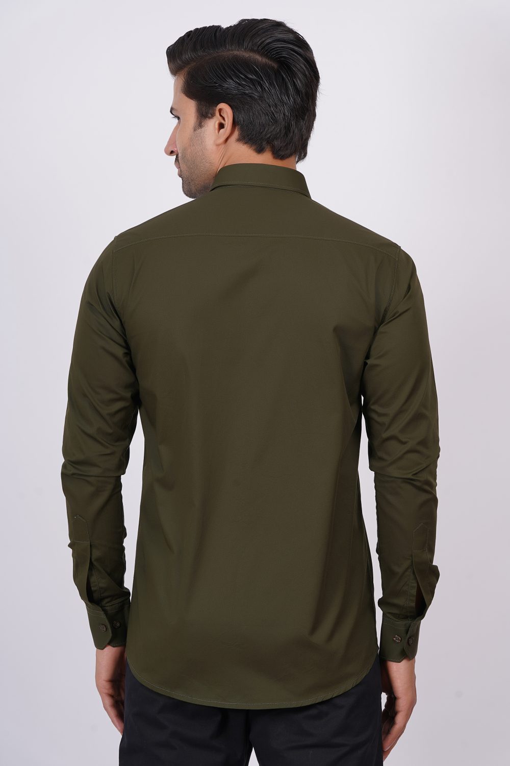Dark Green | TTASCOTT Plain Shirt