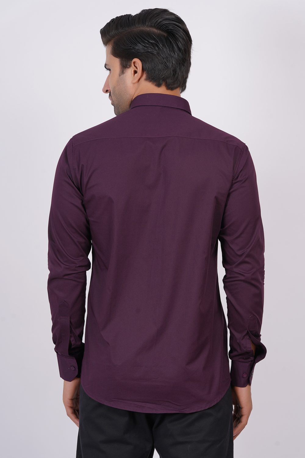 Solid Purple | TTASCOTT Plain Shirt